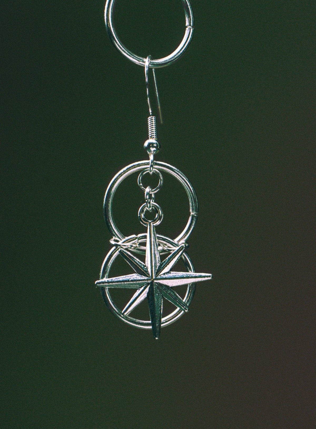 Nyx chainmail earrings